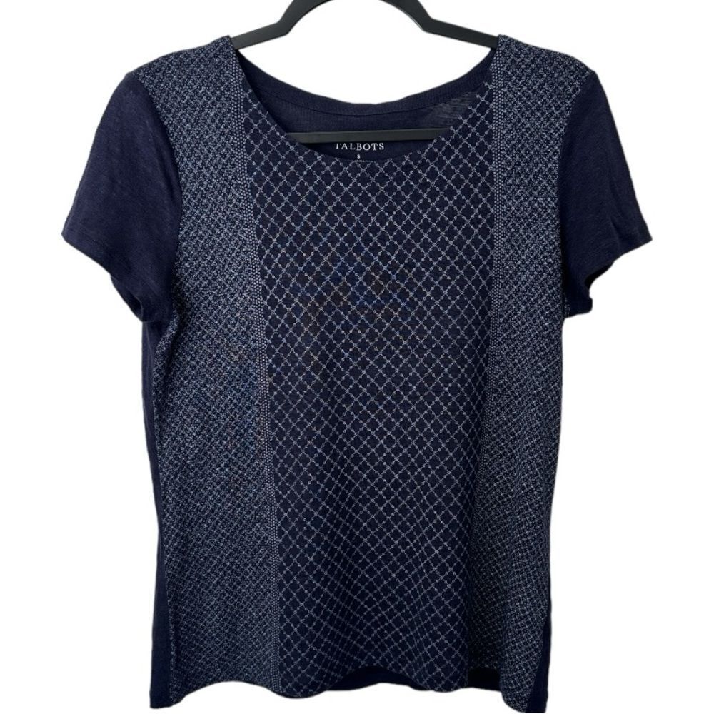 Talbots Linen Tee, Size: Small - Picture 1 of 6